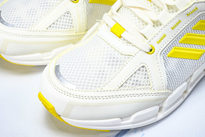 JH9749 CLIMACOOL VENTAGE LOW-CUT RUNNING SHOES WHITE/YELLOW