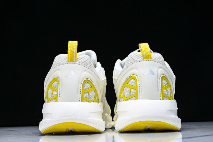JH9749 CLIMACOOL VENTAGE LOW-CUT RUNNING SHOES WHITE/YELLOW