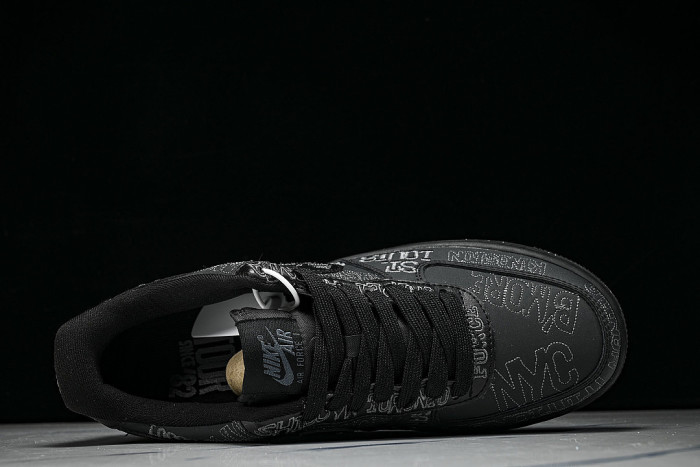 II1549-001 AIR FORCE 1 LOW BLACK/BLACK/ANTHRACITE