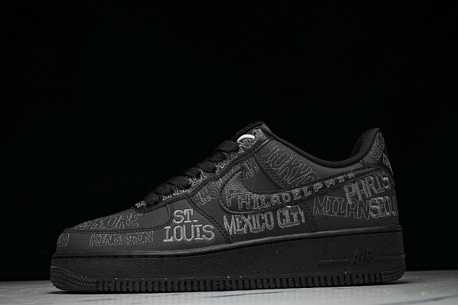 II1549-001 AIR FORCE 1 LOW BLACK/BLACK/ANTHRACITE