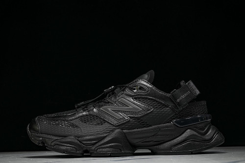 U90604SC RETRO CASUAL SPORTS LIFESTYLE SHOES OFF BLACK/BLACK/BLACK