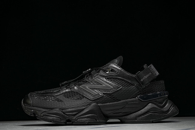 U90604SC RETRO CASUAL SPORTS LIFESTYLE SHOES OFF BLACK/BLACK/BLACK