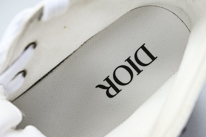 OBLIQUE HIGH-TOP SPORTS SHOES WHITE/BLUE