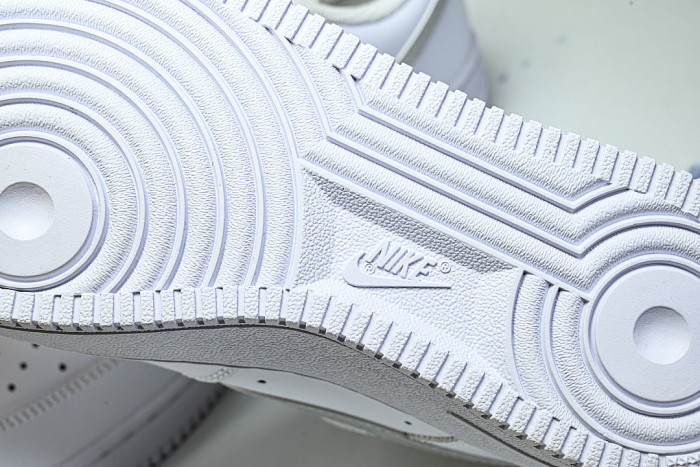 FJ4146-134 AIR FORCE 1 07 LOW CASUAL SNEAKERS WHITE/GREY/WHITE