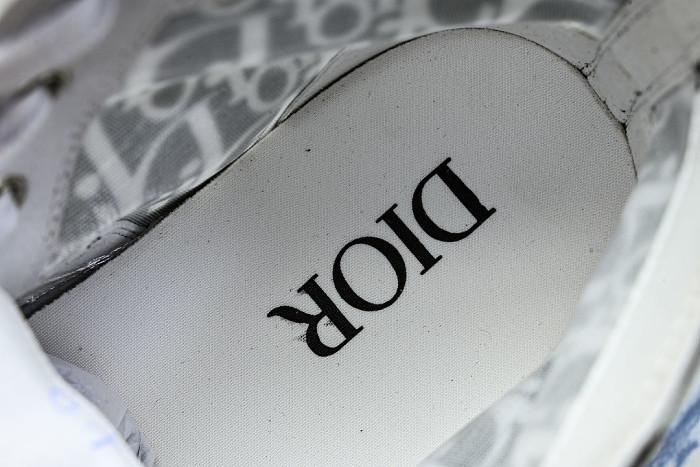 OBLIQUE HIGH-TOP SPORTS SHOES BLACK/WHITE