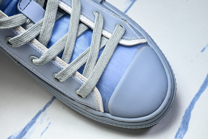 OBLIQUE HIGH-TOP SPORTS SHOES BLUE/BLUE/BLUE