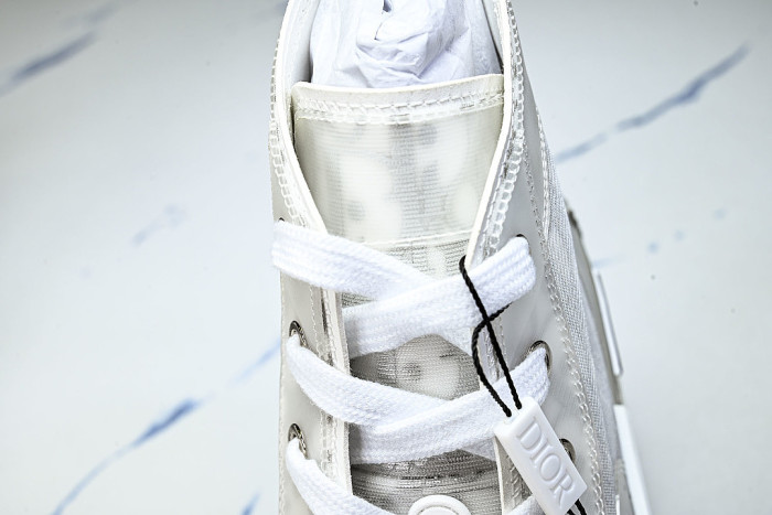 OBLIQUE HIGH-TOP SPORTS SHOES GREY/GREY/GREY