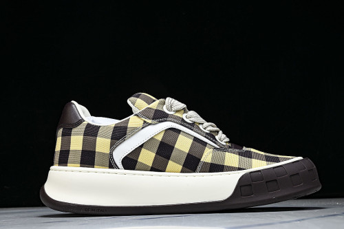 CANVAS CASUAL SPORTS SHOES YELLOW/BLACK/WHITE