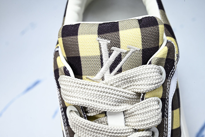 CANVAS CASUAL SPORTS SHOES YELLOW/BLACK/WHITE
