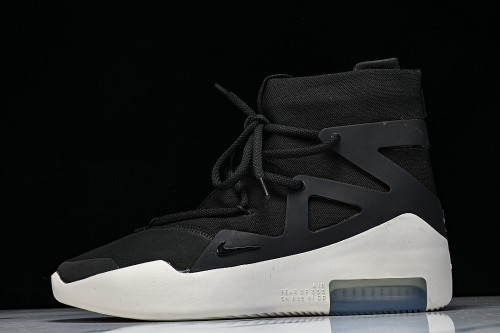 AR4237-001 AIR FEAR OF GOD 1 BLACK/BLACK
