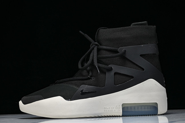 AR4237-001 AIR FEAR OF GOD 1 BLACK/BLACK