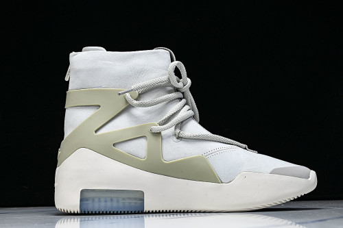 AR4237-002 AIR FEAR OF GOD 1 WHITE/GREEN/GREY