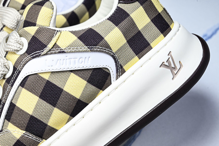 CANVAS CASUAL SPORTS SHOES YELLOW/BLACK/WHITE