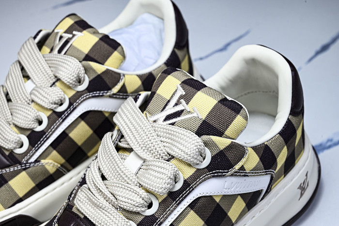 CANVAS CASUAL SPORTS SHOES YELLOW/BLACK/WHITE
