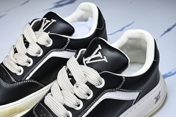CANVAS CASUAL SPORTS SHOES BLACK/WHITE/BLACK