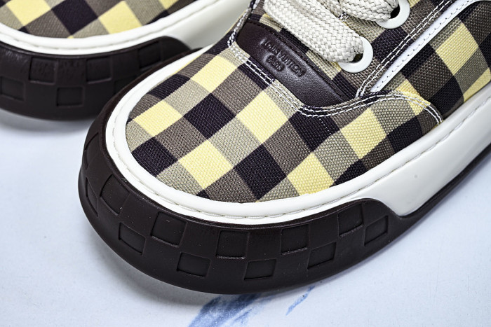 CANVAS CASUAL SPORTS SHOES YELLOW/BLACK/WHITE