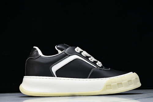 CANVAS CASUAL SPORTS SHOES BLACK/WHITE/BLACK