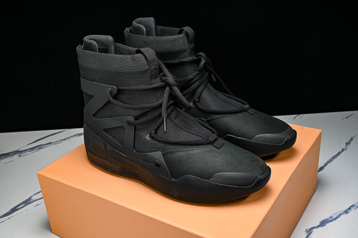 AR4237-005 AIR FEAR OF GOD 1 BLACK/BLACK