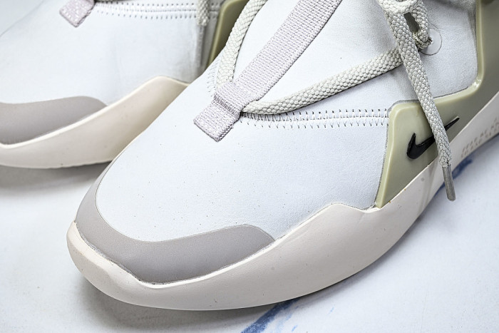 AR4237-002 AIR FEAR OF GOD 1 WHITE/GREEN/GREY