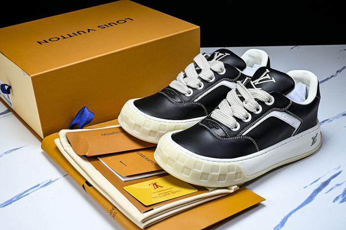 CANVAS CASUAL SPORTS SHOES BLACK/WHITE/BLACK