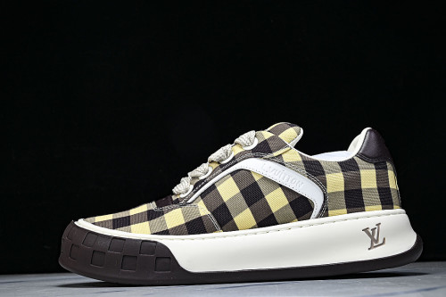CANVAS CASUAL SPORTS SHOES YELLOW/BLACK/WHITE