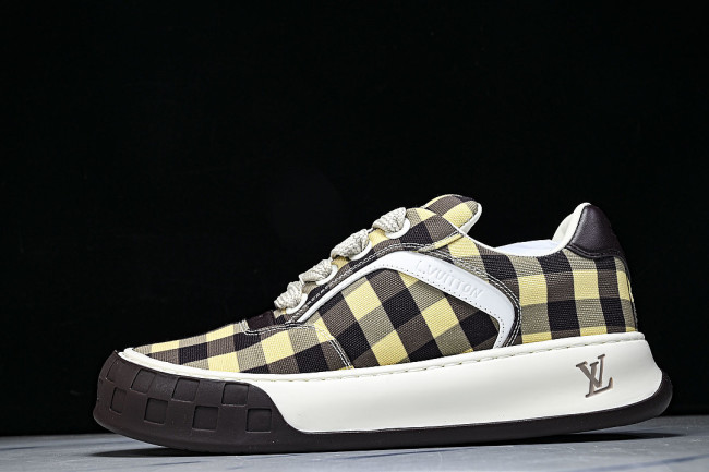 CANVAS CASUAL SPORTS SHOES YELLOW/BLACK/WHITE