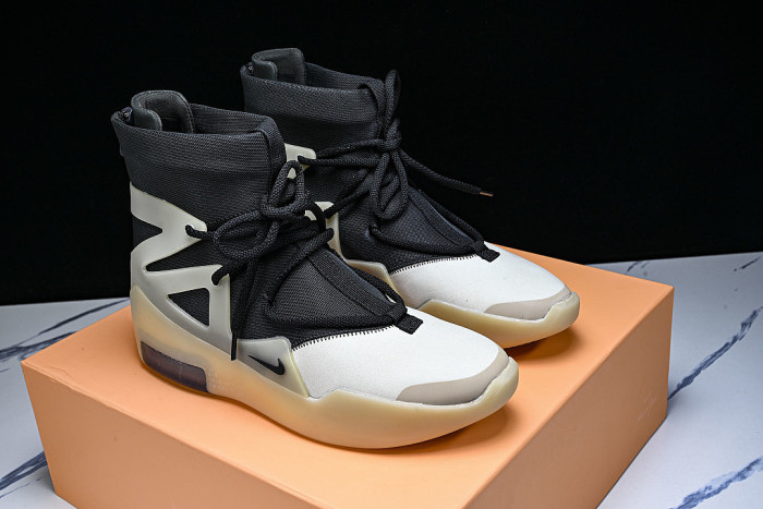 AR4237-902 AIR FEAR OF GOD 1 MULTI-COLOR/OFF NOIR-STRING-OATMEAL