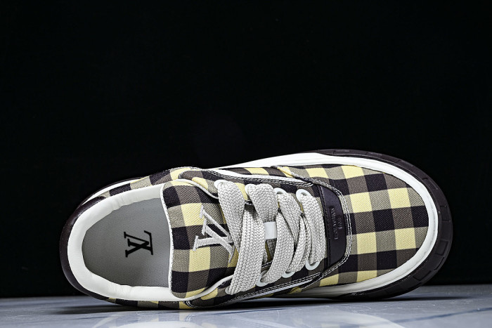 CANVAS CASUAL SPORTS SHOES YELLOW/BLACK/WHITE