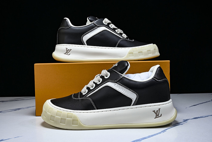 CANVAS CASUAL SPORTS SHOES BLACK/WHITE/BLACK