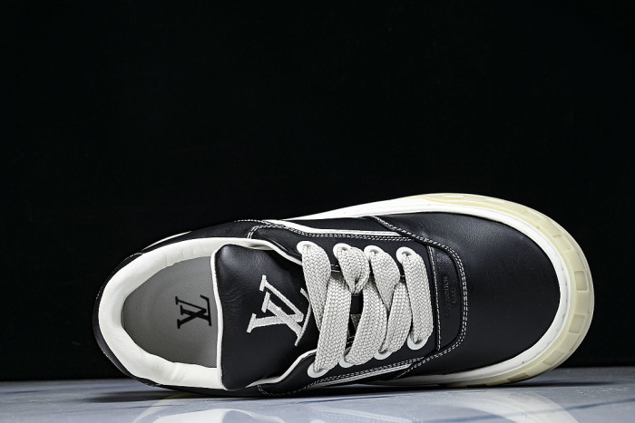 CANVAS CASUAL SPORTS SHOES BLACK/WHITE/BLACK
