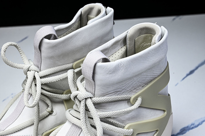 AR4237-002 AIR FEAR OF GOD 1 WHITE/GREEN/GREY