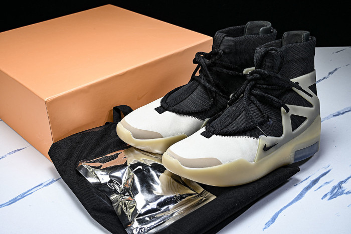 AR4237-902 AIR FEAR OF GOD 1 MULTI-COLOR/OFF NOIR-STRING-OATMEAL