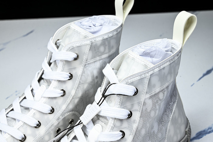 OBLIQUE HIGH-TOP SPORTS SHOES GREY/GREY/GREY
