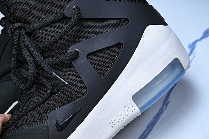 AR4237-001 AIR FEAR OF GOD 1 BLACK/BLACK