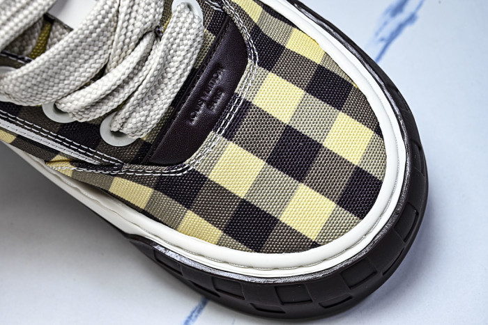 CANVAS CASUAL SPORTS SHOES YELLOW/BLACK/WHITE
