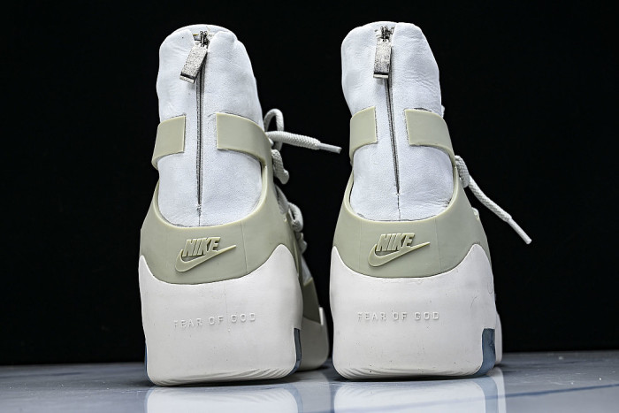 AR4237-002 AIR FEAR OF GOD 1 WHITE/GREEN/GREY