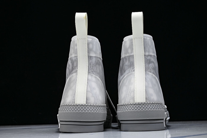 OBLIQUE HIGH-TOP SPORTS SHOES GREY/GREY/GREY