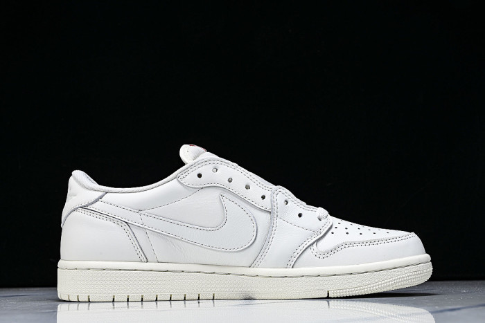 HQ6998-100 AIR JORDAN 1 RETRO LOW RETRO CULTURE BASKETBALL SHOES AJ1 WHITE/BEIGE