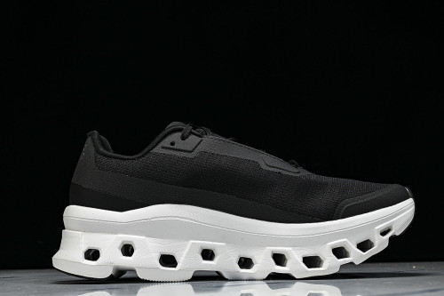 ON RUNNING CLOUDMONSTER VOID COMFORTABLE CASUAL SPORTS SHOES BLACK/WHITE/BLACK