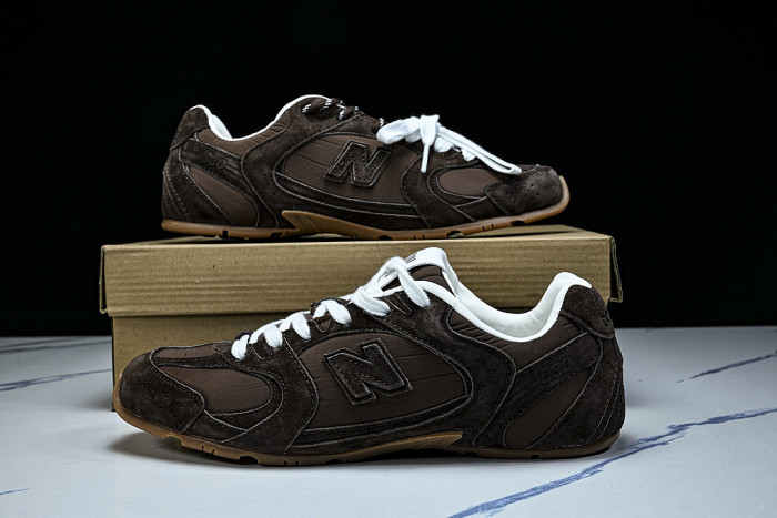 LOW-TOP CLASSIC RETRO CASUAL LIFESTYLE SHOES BROWN/BROWN/BROWN