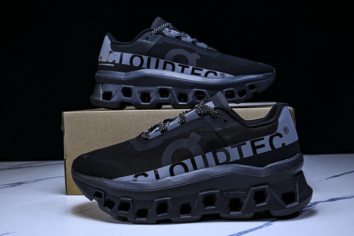 ON RUNNING CLOUDMONSTER 3 BLACK/GREY/BLACK