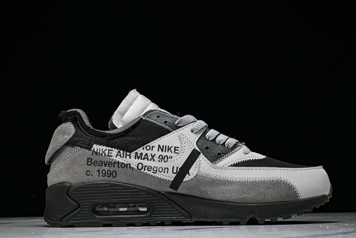 AA7293-001 AIR MAX 90 GREY/BLACK