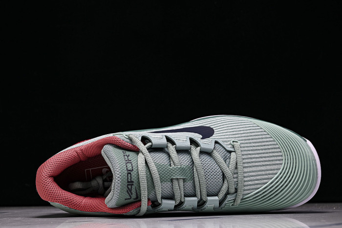 FV5554-004 ZOOM VAPOR 12 DAMPENING LEISURE SPORTS SHOES GREEN/RED/WHITE