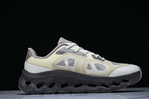 ON RUNNING CLOUDTILT REMIX LEISURE RUNNING SHOES WHITE/GREY/YELLOW/BLACK