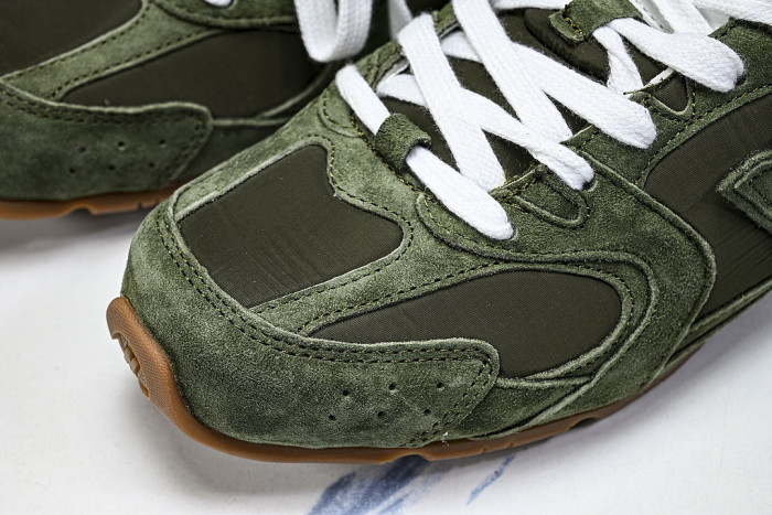LOW-TOP CLASSIC RETRO CASUAL LIFESTYLE SHOES GREEN/GREEN/GREEN