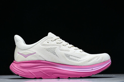 1162031-ARNN CLIFTON 10 KNITTED MESH RUNNING SHOES WHITE/PINK