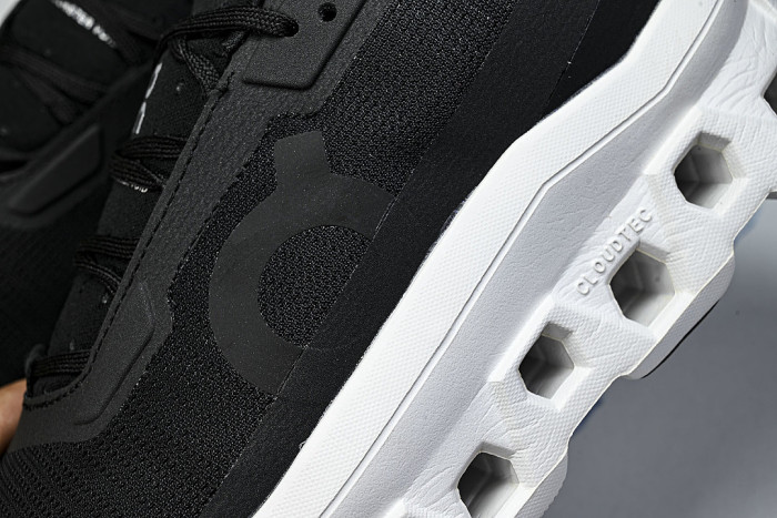 ON RUNNING CLOUDMONSTER VOID COMFORTABLE CASUAL SPORTS SHOES BLACK/WHITE/BLACK