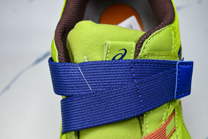 1203B190 HYPERSYNC FASHIONABLE BREATHABLE LIGHTWEIGHT AND THIN SOLED DE XUN SHOES GREEN/BLUE