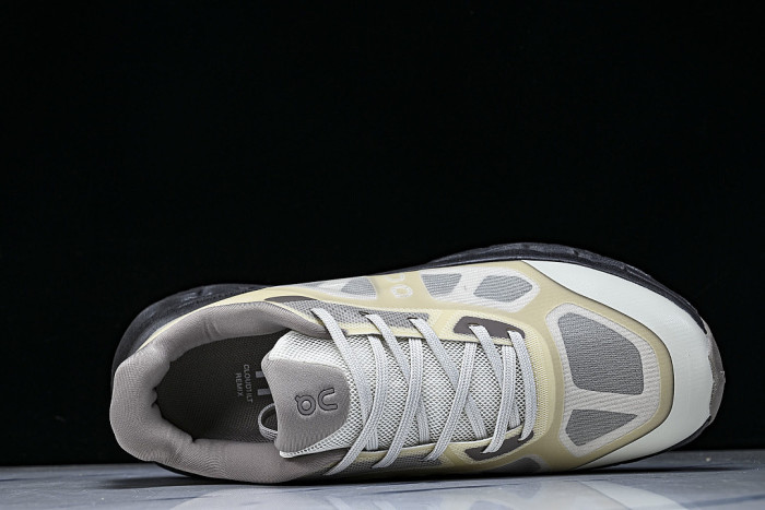 ON RUNNING CLOUDTILT REMIX LEISURE RUNNING SHOES WHITE/GREY/YELLOW/BLACK