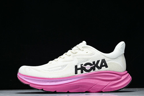 1162031-ARNN CLIFTON 10 KNITTED MESH RUNNING SHOES WHITE/PINK